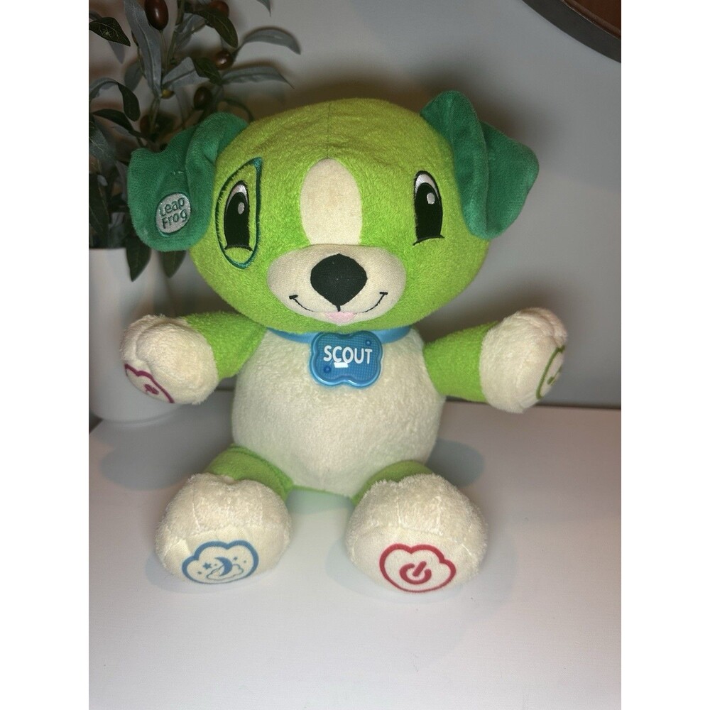 Leap Frog Interactive Learning My Pal Scout Plush Talking Puppy Dog, Works